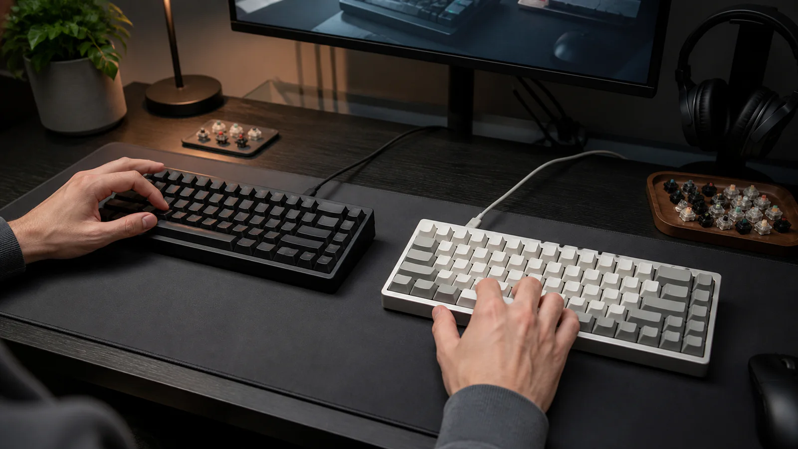Imagem editorial do comparação: Trust GXT 865 Asta vs Redragon Kumara K552