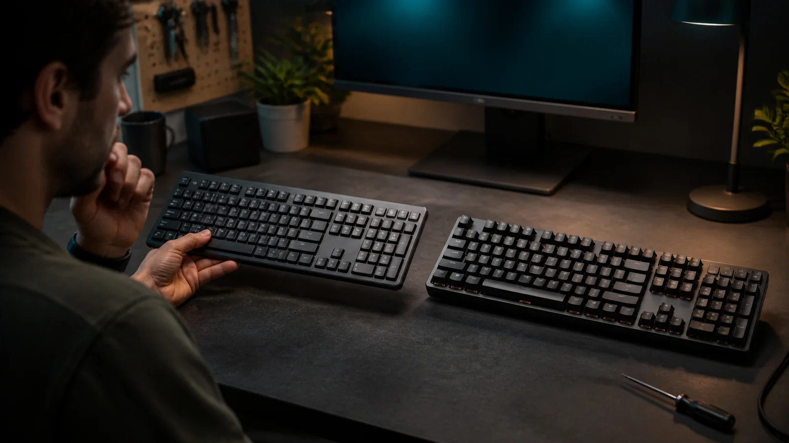 Imagem editorial do guia: Teclado mecânico vale a pena?