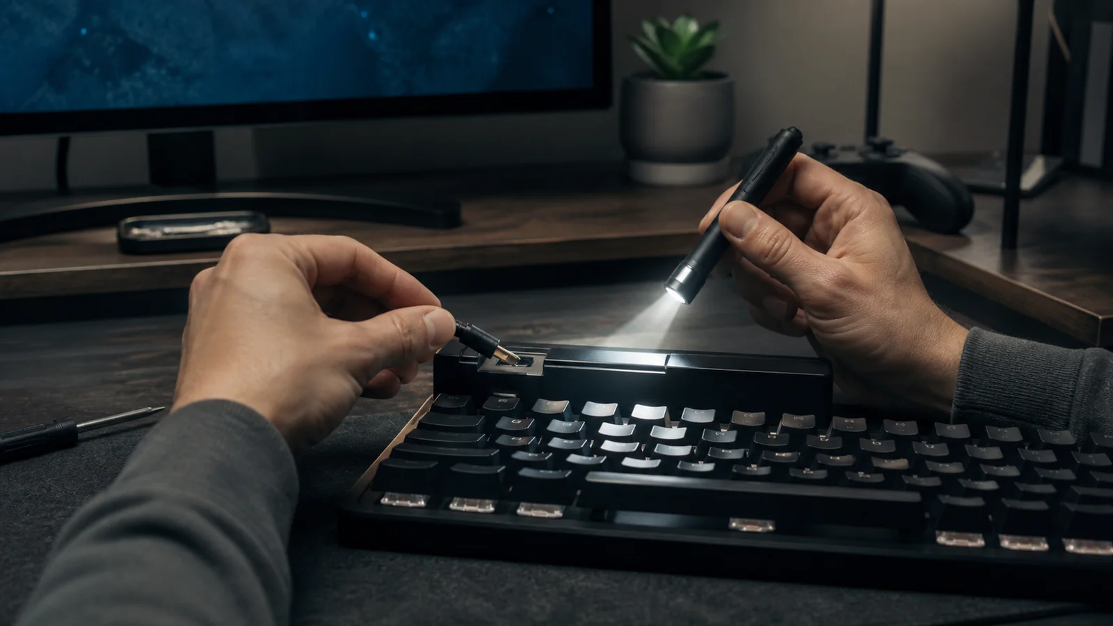 Imagem editorial do guia: Teclado não funciona ou não é detetado: como resolver